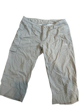 The North Face Beige Outdoor Capri Cargo Pants